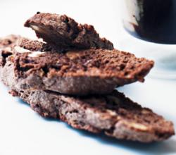 Chocolate Hazelnut Biscotti